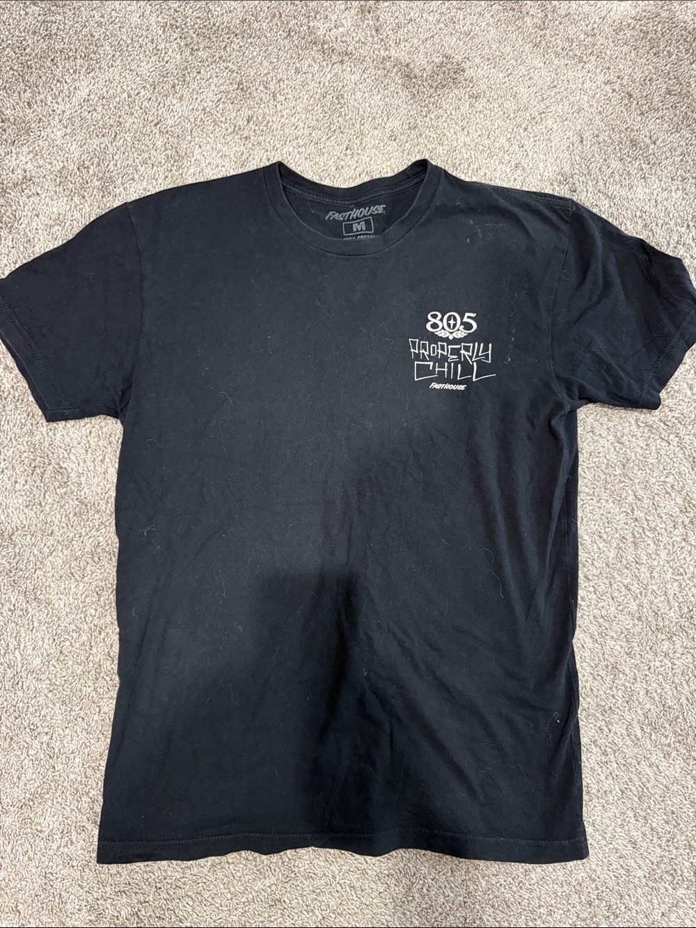 Properly Chill 805 Graphic Short-Sleeve Tee - Black